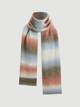 Radiant Warmth Gradient Scarf