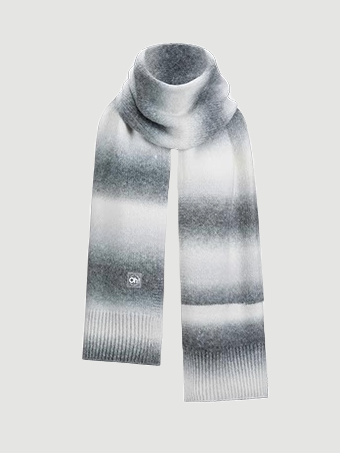 Radiant Warmth Gradient Scarf