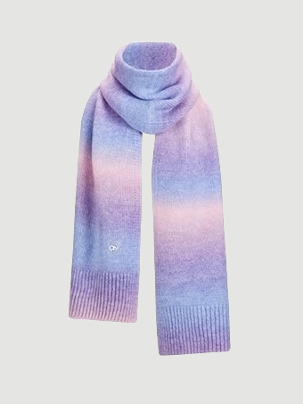 Radiant Warmth Gradient Scarf