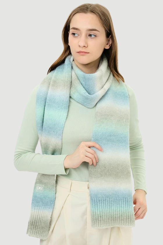 Vibrance Gradient Wool Scarf